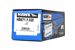 Hawk HPS Rear Brake Pads - Subaru Models (inc. 2010-2011 Legacy 2.5GT)