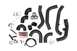 GrimmSpeed Front Mount Intercooler Pipe Kit Black - Subaru STI 2015-2021