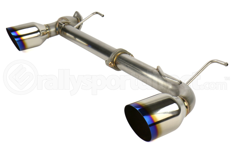 Remark Axle Back Exhaust Muffler Delete W Burnt Stainless Steel