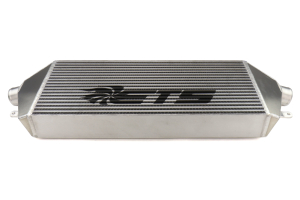 ETS Front Mount Intercooler Core Silver w/ Black ETS Stencil - Subaru STI 2008-2014