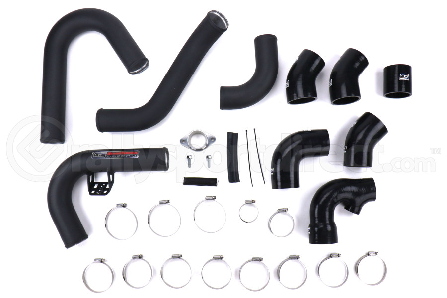 GrimmSpeed Front Mount Intercooler Pipe Kit Black - Subaru WRX 2015-2021
