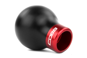 COBB Tuning Delrin Shift Knob Red 6MT - Subaru 6MT Models (inc. 2004+ STI / 2015+ WRX)