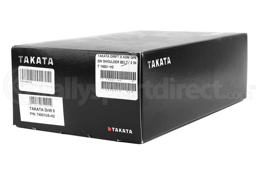 Takata Drift II 4-Point Harness Green Bolt-On (Part Number: T 74001-H2) Takata Drift II 4-Point Harness Green Bolt-On (Part Number: )