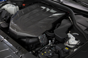 OLM Carbon Fiber Engine Cover - Toyota Supra 2020+