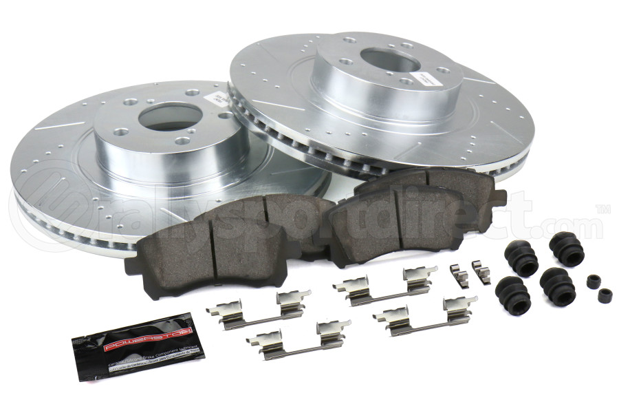Power Stop Z23 Evolution SportBrake Kit Front Subaru WRX 20022003