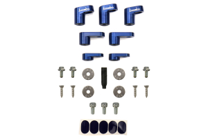 Boomba Racing Wing Riser Kit Blue - Ford Focus ST 2013+