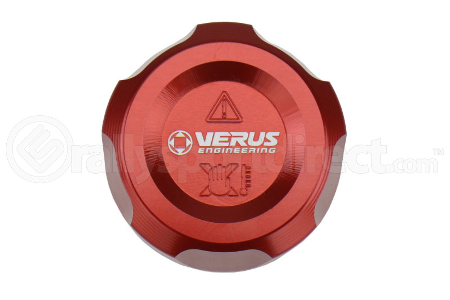 Verus Engineering Heat Exchanger Cap Red  - Toyota Supra 2020+