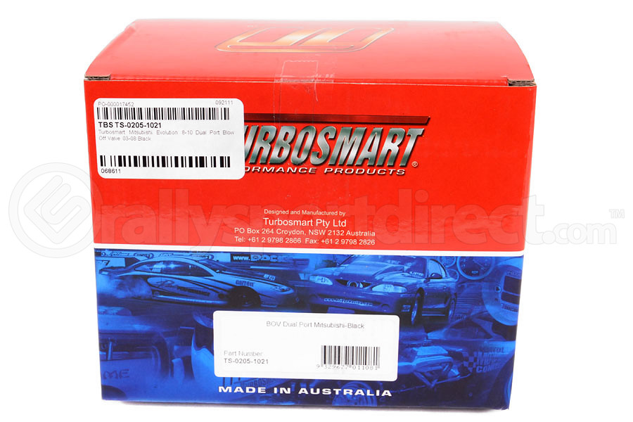 Turbosmart Dual Port Blow Off Valve Black (Part Number: TS-0205-1021) Turbosmart Dual Port Blow Off Valve Black (Part Number: )