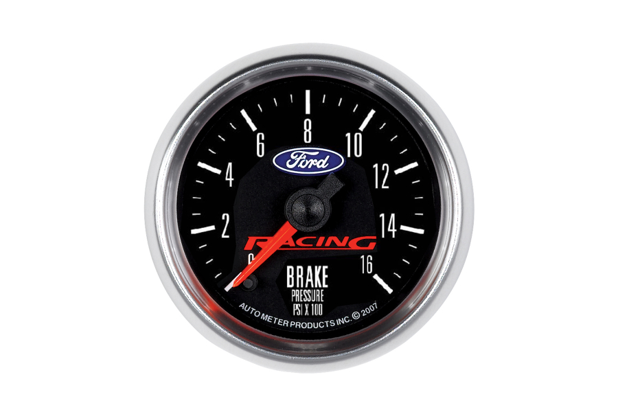 Autometer Ford Racing Brake Pressure Gauge 52mm 880362Rallysport Direct