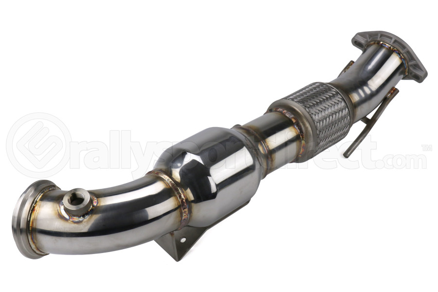 SRS DOWNPIPE FOR 13-18 FORD FOCUS ST 2.0L 3" CATLESS ECOBOOST TURBO PIPE V2