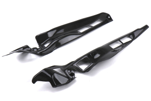 OLM Carbon Fiber Ducted Inner Fender Trim - Subaru WRX / STI 2015 - 2020