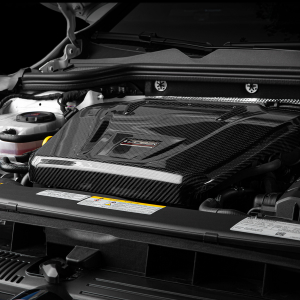 COBB Redline Carbon Fiber Engine Cover - 2014-2021 Golf / 2019-2021 Jetta GLI / 2015-2020 Audi A3 / S3 (8V) 