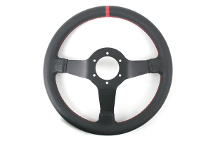 Sparco Champion Limited Edition Steering Wheel Black Leather - Universal