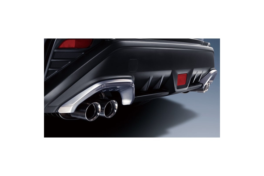 STI Rear Bumper Exhaust Finishers - Subaru WRX 2022+