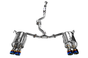 Invidia Q300 Cat Back Exhaust Titanium Tips Subaru Wrx