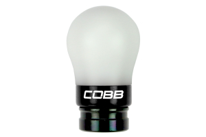 COBB Tuning Shift Knob White w/Black - Volkswagen Golf/GTI (Mk6) 2009-2014