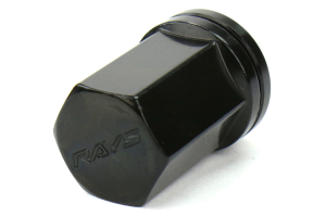 Volk Racing 2 Piece Double Locking Lug Nut Kit 12X1.25 Black - Universal