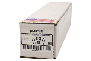 Subtle Solutions 1in Rear Alignment Kit w/Hardware - Subaru Models (inc. 2012-2014 WRX/STI)