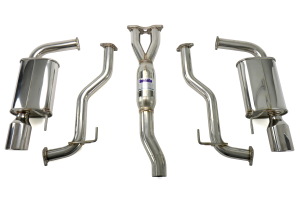 Invidia Q300 Stainless Steel Cat-Back Exhaust - Ford Mustang EcoBoost 2015+