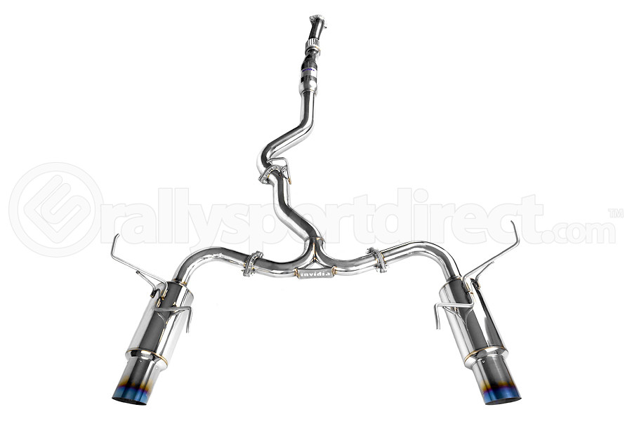 Invidia N1 Cat Back Exhaust Titanium Tips Subaru Wrx Sti