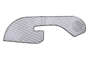 OLM Leather Look Kick Guard Protection Set w/ Red Stitching (For Non-Harmon Kardon Systems) - Subaru WRX / STI 2015 - 2020