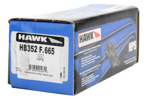 Hawk HPS Front Brake Pads - Subaru Models (inc. 2002 WRX / 1999-2001 2.5RS)