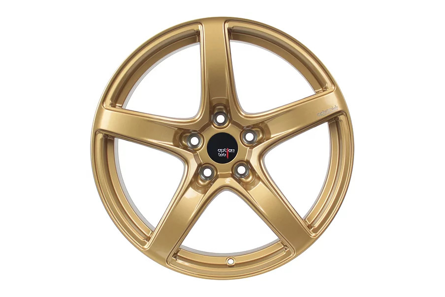 Option Lab Wheels R555 18x9.5 +38 5x114.3 Top Secret Gold - Universal