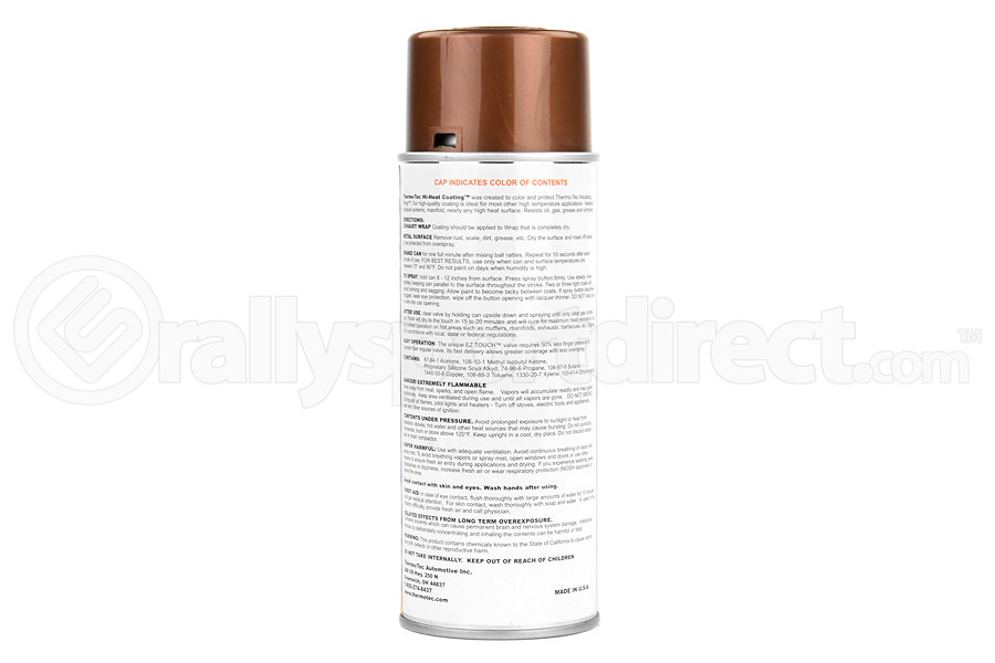 Thermo Tec High Heat Wrap Coating Copper (Part Number: 12003) Thermo Tec High Heat Wrap Coating Copper (Part Number: )