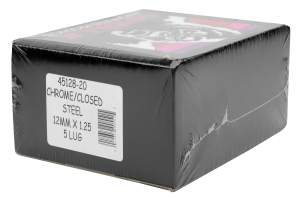 Gorilla Forged Steel Racing Lug Nuts Chrome Close Ended 12x1.25 - Universal