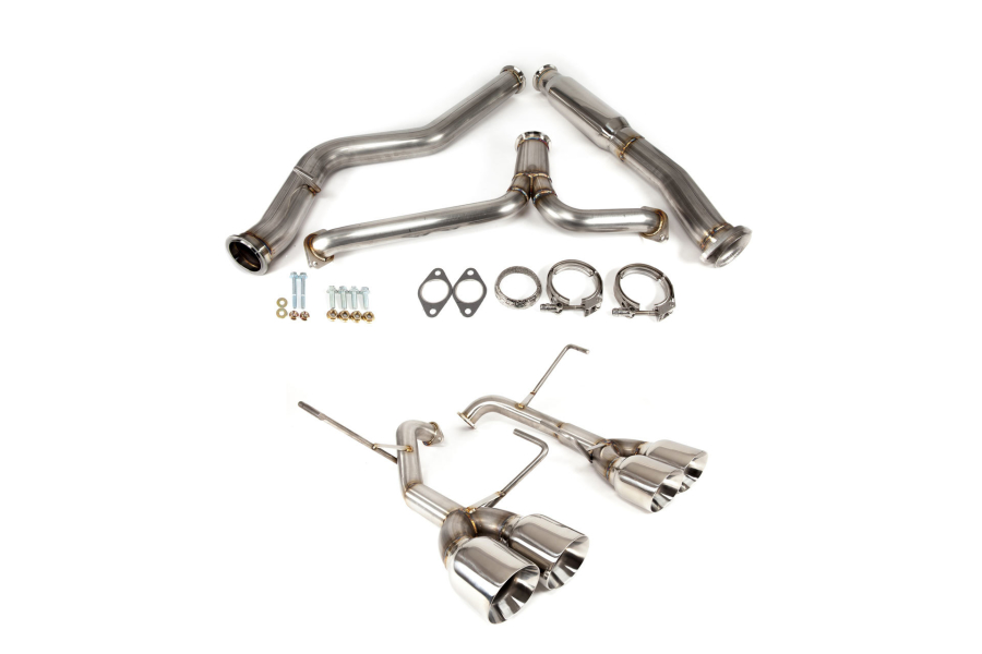 Nameless Performance Cat Back Exhaust System W Muffler
