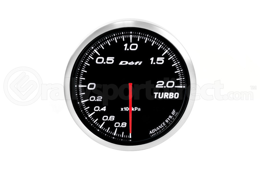 Defi Advance BF White Boost Metric 60mm Gauge DF09901Rallysport Direct