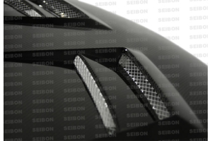 Seibon Carbon Fiber DV Style Hood - Mitsubishi Lancer 2008-2009