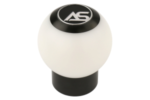 AutoStyled Shift Knob Black w/ White Delrin Center - Ford Focus RS 2016+ / Ford Focus ST 2013+ / Ford Fiesta ST 2014+