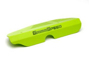 GrimmSpeed Alternator Cover Neon Green - Subaru Models (inc. 2002-2021 WRX / STI)