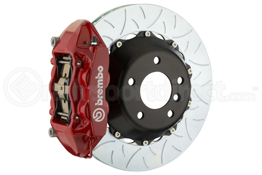 Brembo Gtr Systems 4 Piston Rear Big Brake Kit Red Slotted