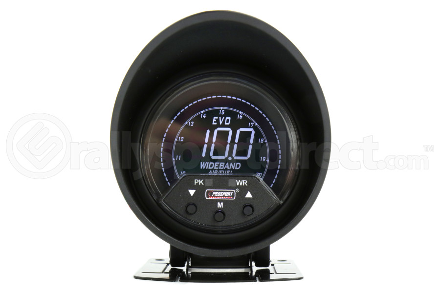 ProSport Premium EVO Wideband Air Fuel Ratio Gauge w Sensor Multi Color