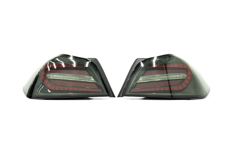 SubiSpeed JDM Style Sequential Tail Lights Smoked Subaru WRX / STI