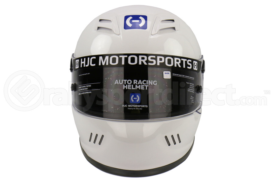 HJC Motorsports AR10 III Helmet White - Universal