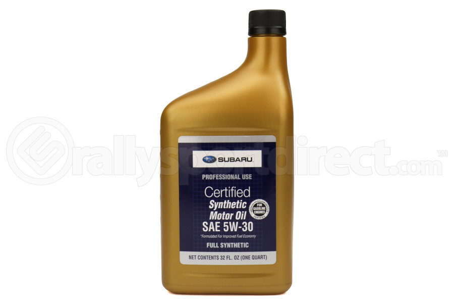 Subaru 5W30 Synthetic Engine Oil 1QT - Subaru Limited 2015 ...
