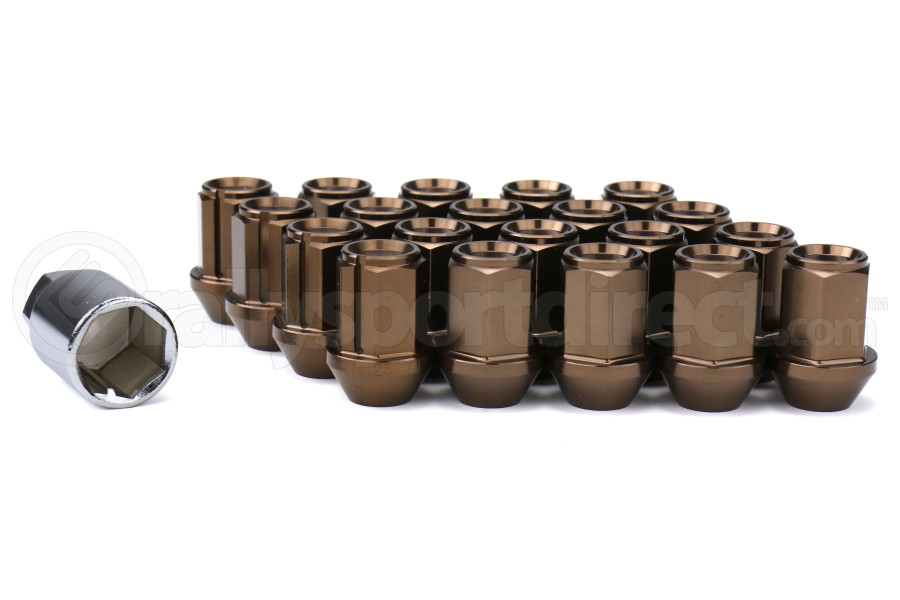 KICS Project Leggdura Racing Bronze Lug Nuts 12x125 Subaru Limited 2014 WKIC3BRallysport Direct