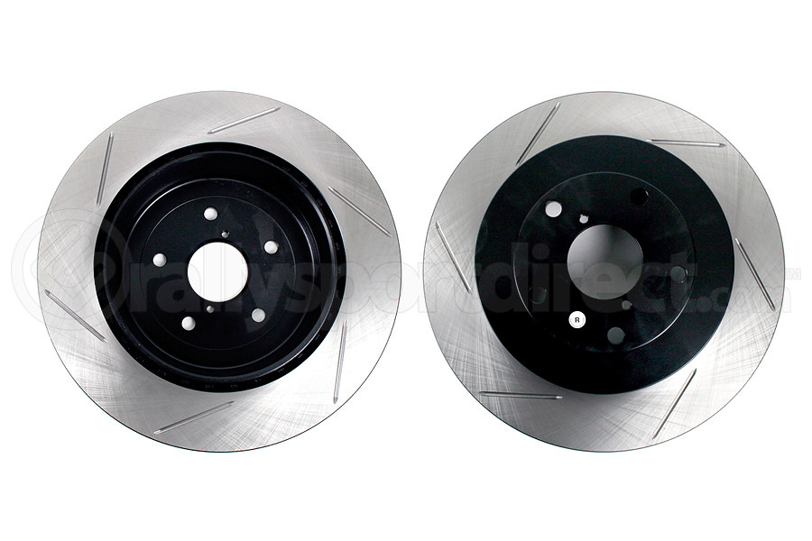 Stoptech Slotted Rear Rotor Pair Subaru WRX STI 20052007 126
