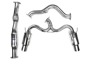 Invidia N1 Cat Back Exhaust - Subaru STI Hatchback 2008-2014 / WRX Hatchback 2011-2014