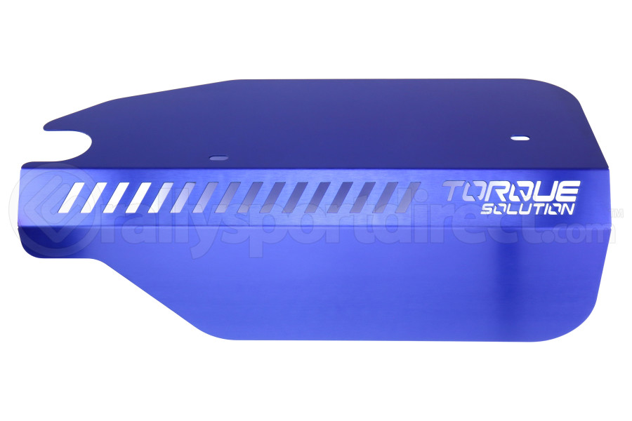 Torque Solution Engine Pulley Cover Blue - Subaru WRX 2015 - 2020