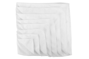 Ammex Microfiber White Towels - Universal