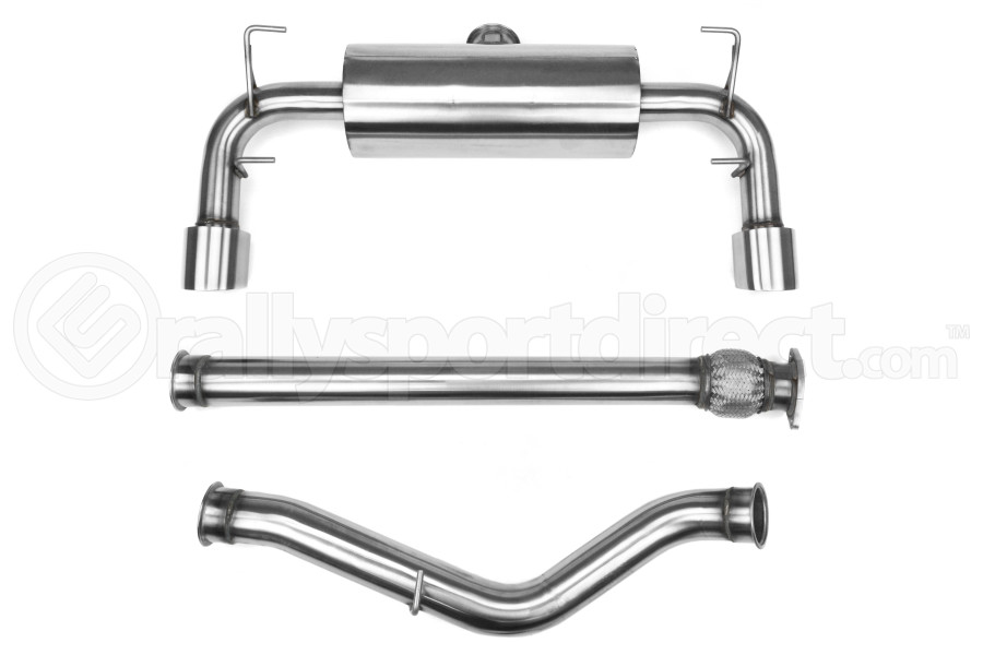 Perrin Cat Back Exhaust Non Resonated 3 Inch Subaru Premium 2013