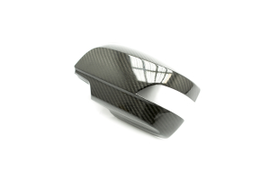 OLM LE Dry Carbon Fiber Full Mirror Covers w/ Turn Signal Hole - Subaru WRX / STI 2015+