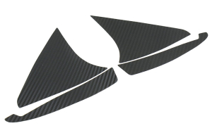 Sticker Fab 3D Carbon Inner Door Window Triangle Trim Overlays - Toyota Supra 2020+