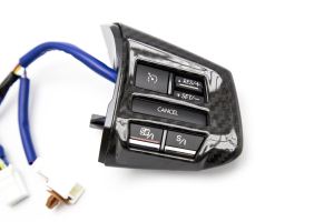 OLM LE Dry Carbon Fiber Lower Steering Wheel Cover - Subaru WRX / STI 2015+