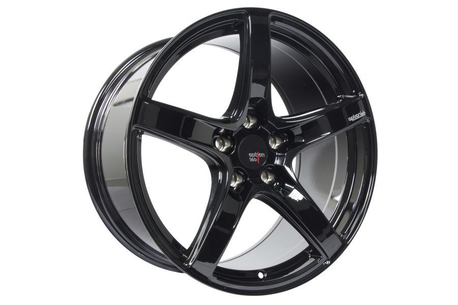 Option Lab Wheels R555 18x9.5 +38 5x114.3 Gotham Black