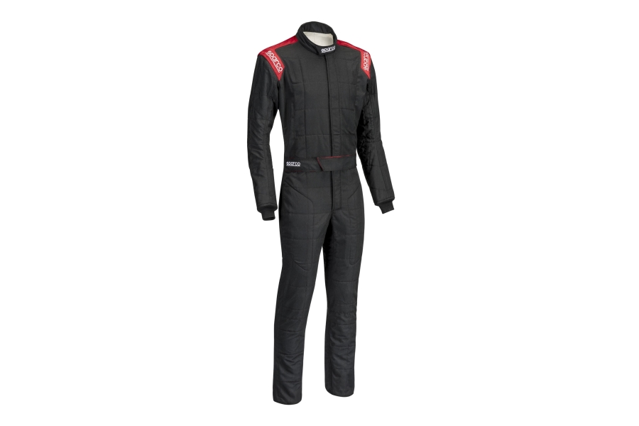 Sparco Conquest Racing Suit Black / Red - Universal